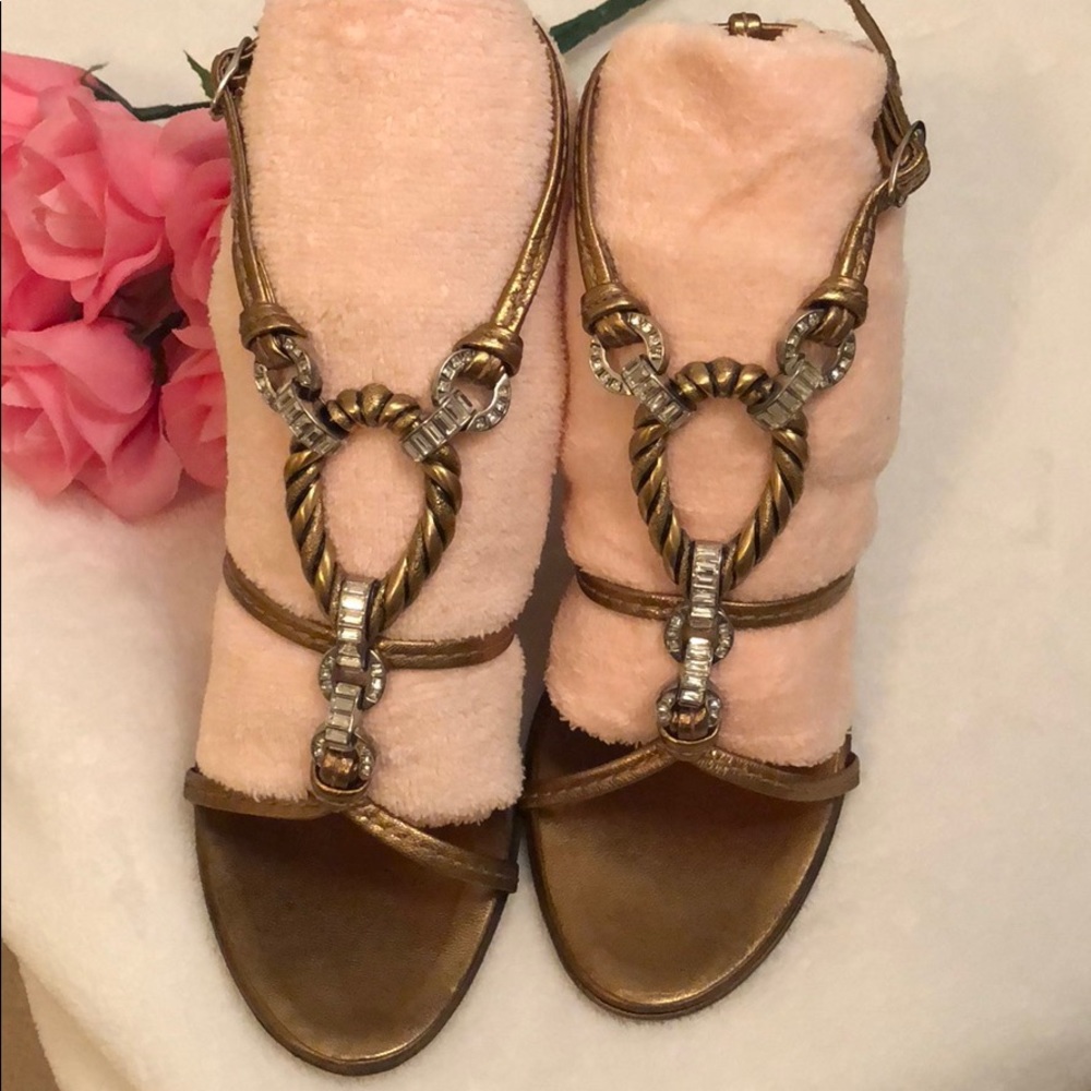 Giuseppe Rhinestone Heels - Picture 2 of 8